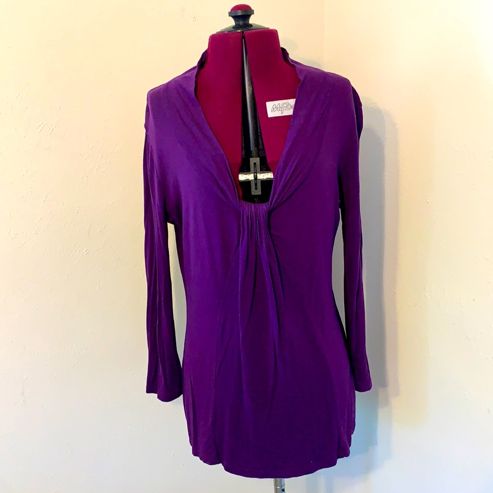 BCBG Max Azria Purple Top